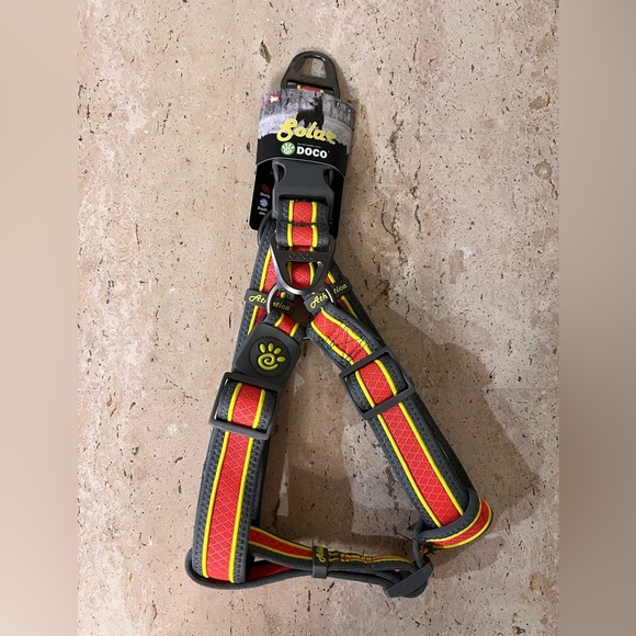 DOCO Other - DOCO Solar Air Step-in Reflective Dog Mesh Harness “Pink Maniac” XL